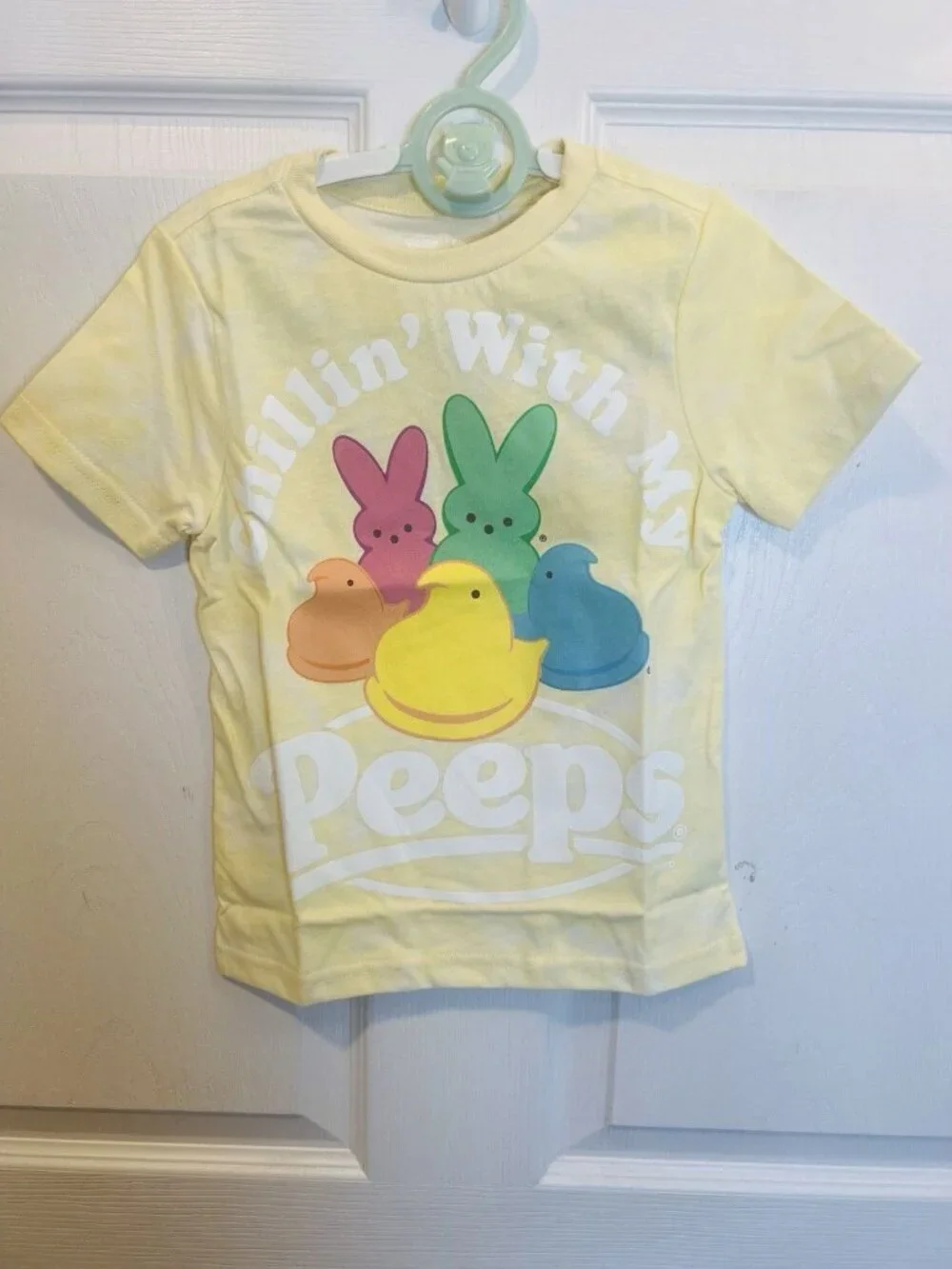 Carter’s Lot Of 3 Easter Toddler T-shirts Size 4T Unisex Bluey Disney Peeps NWT
